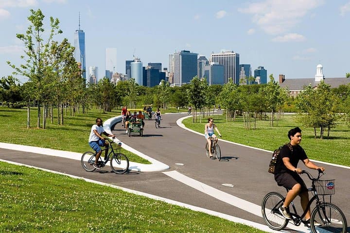 Guided Biking on Governors Island — Pedal Historic Forts & Harbor Views