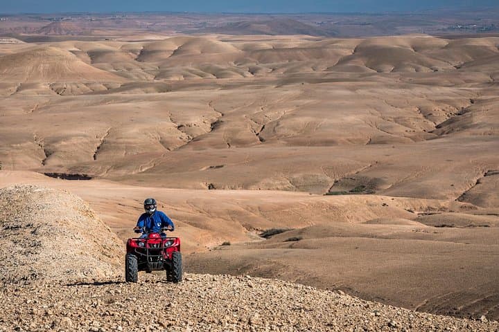 Full-Day Agafay Desert Quad Bike Tour from Marrakech with Tajine Lunch photo 3