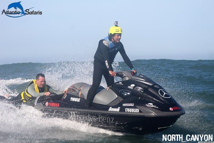 Chasing Giants: Nazaré Jet Ski and Boat Experience to the North Canyon