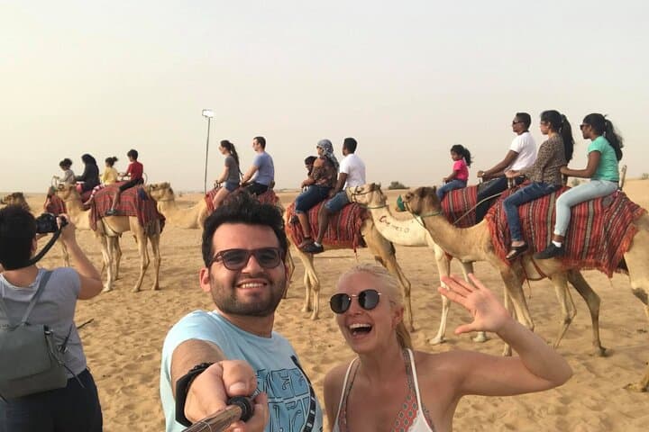 Dubai Desert Safari with Dune Bashing & BBQ Camp Experience photo 6