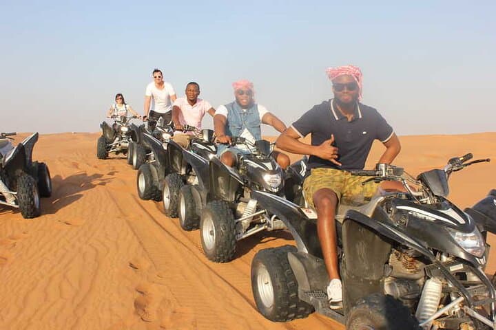Evening Red Desert Safari with Quad Bike — Lahbab Red Dunes Sunset Adventure photo 6