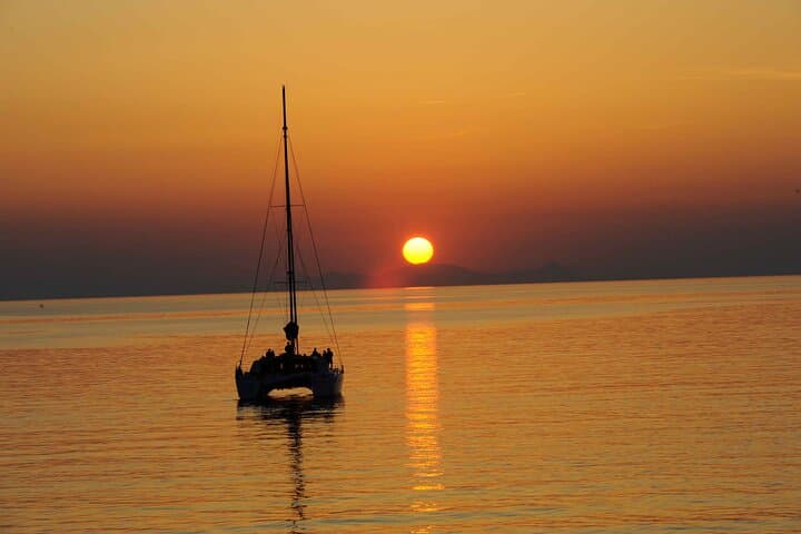 Santorini Catamaran Cruise with BBQ, Open Bar & Snorkeling photo 6