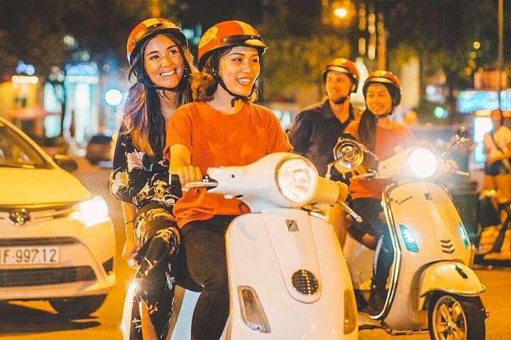 Discover Saigon After Dark by Vespa: Ho Chi Minh City Night Scooter Tour photo 1