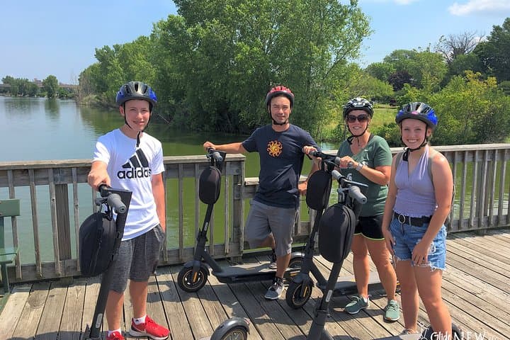 Green Bay E-Scooter Guided Glide — Downtown Segway Scooter Tour & Private Option