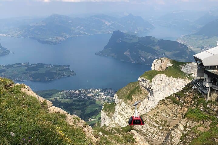 Mt Pilatus & Lake Lucerne: Private Day Tour with Dragon Cable Car