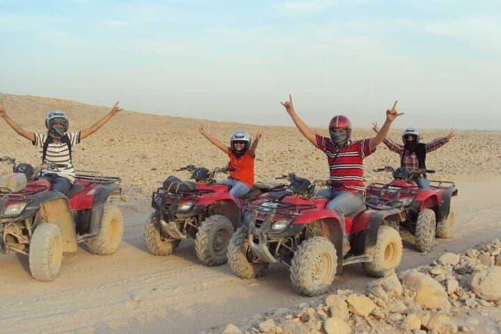 Quad Biking at the Giza Pyramids: Desert Ride with Panoramic Pyramid Views