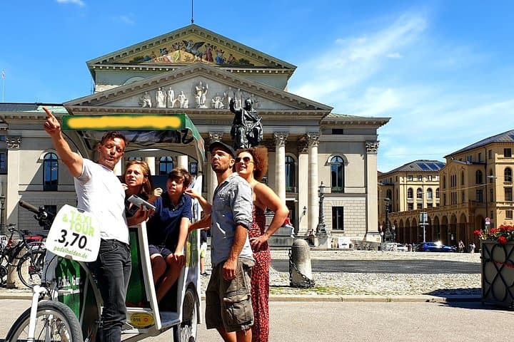 Glide Through Munich: Private Rickshaw Tour to the English Garden photo 3