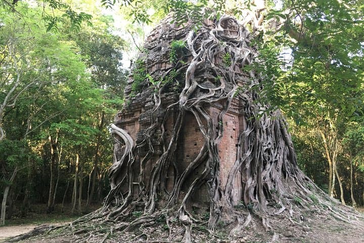 Siem Reap to Phnom Penh Private Transfer with Kampong Khleang & Sambor Prei Kuk