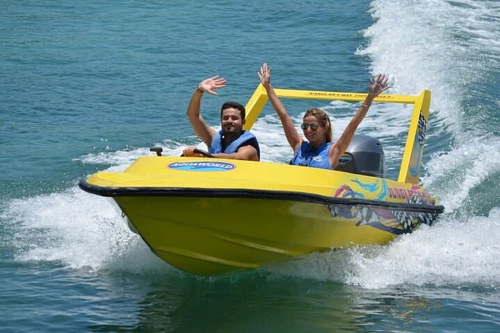 Speedboat Tour in Cancun: Nichupté Lagoon and Mayan Reef Snorkel photo 6