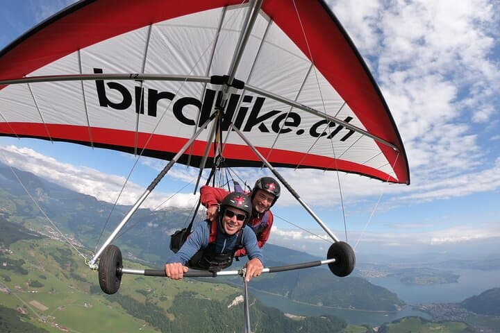 Birdlike Hang Gliding from Mt Stanserhorn — Tandem Flights over Lucerne photo 5