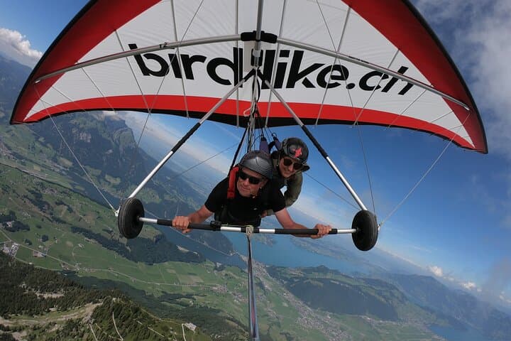 Birdlike Hang Gliding from Mt Stanserhorn — Tandem Flights over Lucerne photo 3