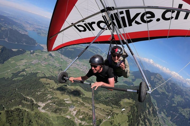 Birdlike Hang Gliding from Mt Stanserhorn — Tandem Flights over Lucerne photo 6