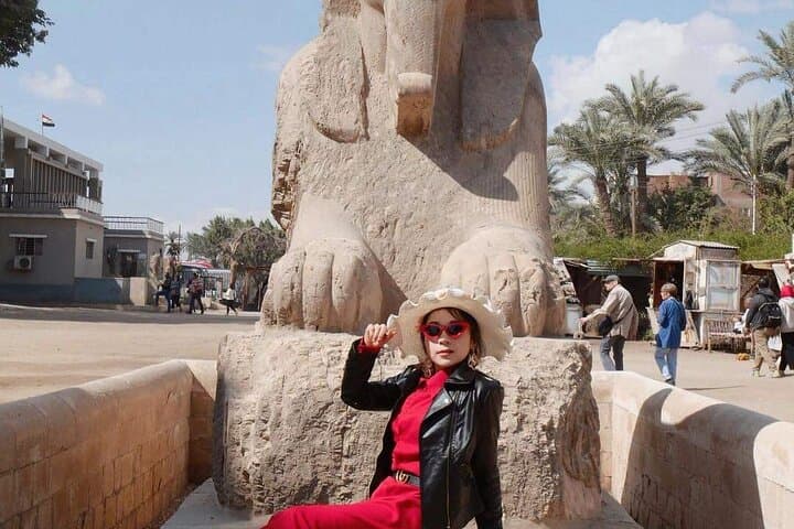 Full-Day Giza Pyramids, Sphinx, Memphis & Saqqara Tour from Cairo photo 4