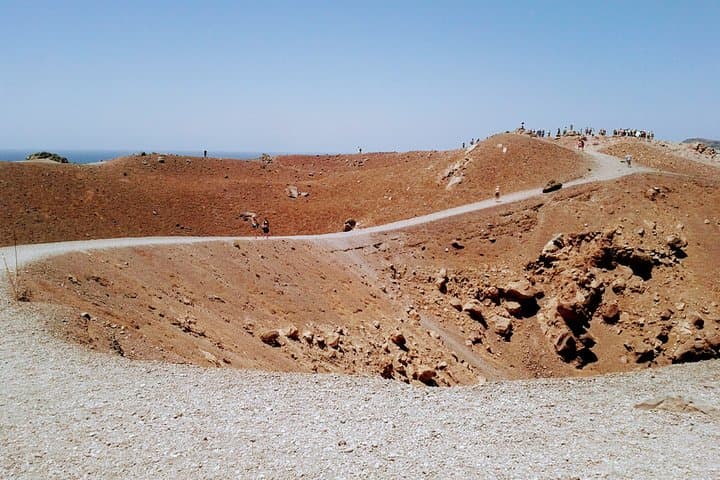 Santorini Caldera Private Motorboat Cruise & Volcano Hike photo 5