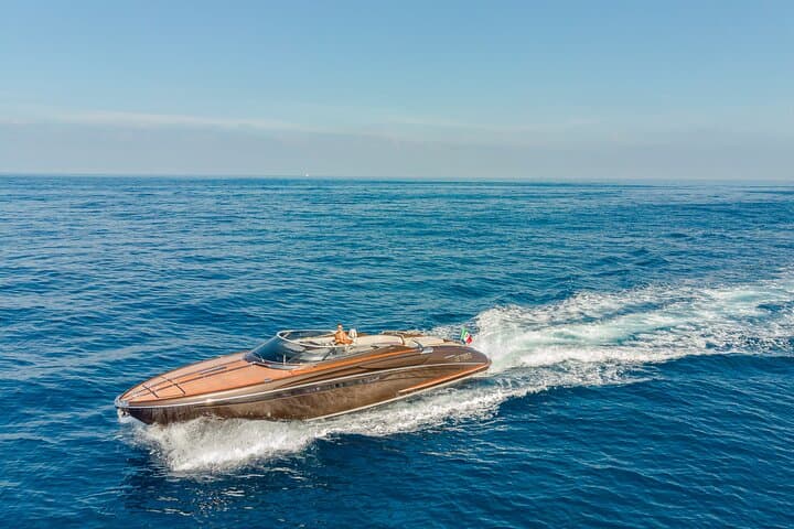 Capri Half-Day Rivarama 44 Speedboat Tour: Blue Grotto, Faraglioni & Snorkel photo 5