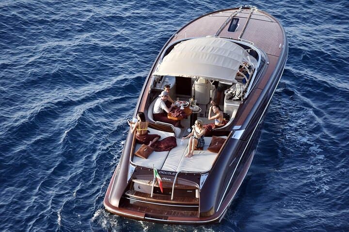 Capri Half-Day Rivarama 44 Speedboat Tour: Blue Grotto, Faraglioni & Snorkel photo 4