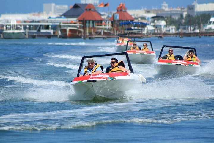 Speedboat Jungle Tour & Snorkeling on Nichupté Lagoon and the Mesoamerican Reef photo 5
