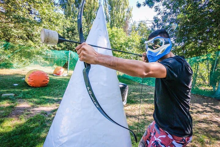 Wroclaw Archery Tag: Private Hotel Transfers & 60-Min Team Battle photo 4