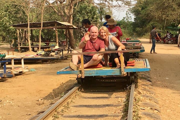 Battambang Bat Cave & Bamboo Train Day Trip from Siem Reap