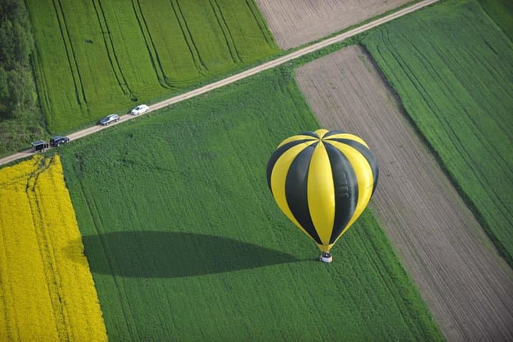 Sunrise Balloon Flight from Warsaw to Narew National Park