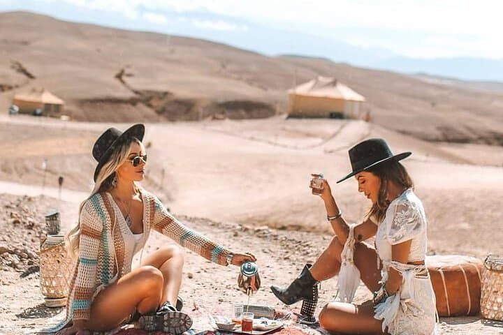 Day Trip to Agafay Desert: Camel Ride, Berber Lunch & Atlas Views from Marrakesh photo 2