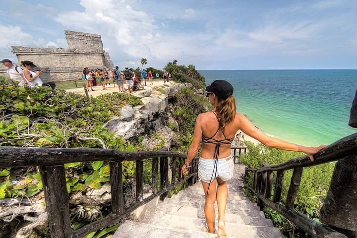 Tulum Ruins, Ven a la Luz & Sacred Cenotes: Full-Day Cultural and Swim Tour from Cancun photo 1