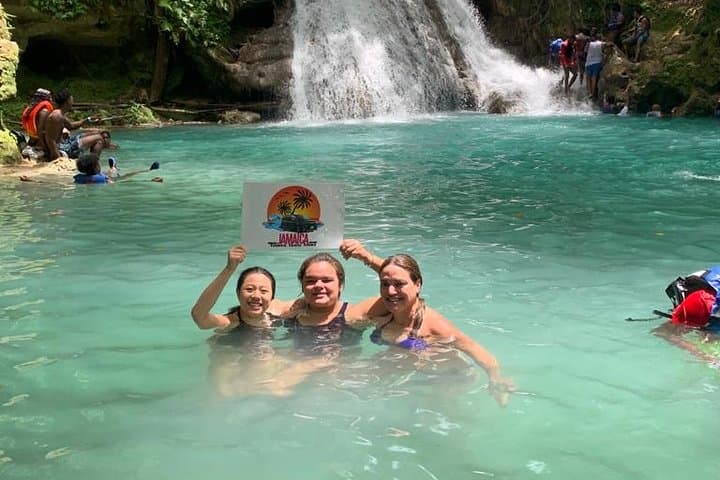 Blue Hole & Secret Falls Private Tour — Ocho Rios Jungle Swim & Waterfall Hike photo 2