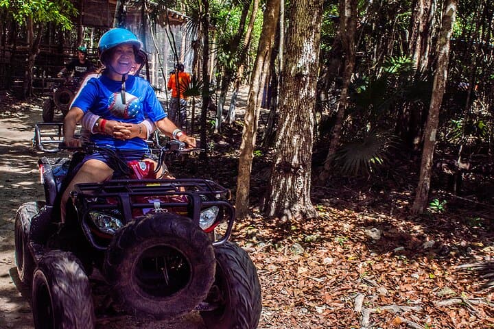ATV, Zipline & Cenote Adventure from Playa del Carmen photo 3