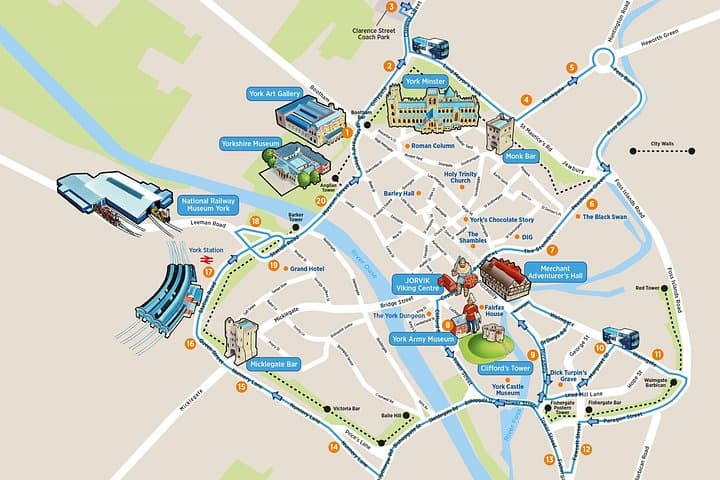 York Open-Top Hop-on Hop-off Bus Tour — Minster, Walls & River Ouse photo 3