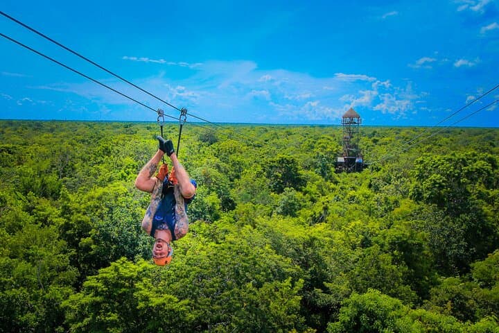 Mayan Jungle ATV, Zipline & Cave Snorkel — Half-Day Adventure from Cancún photo 5