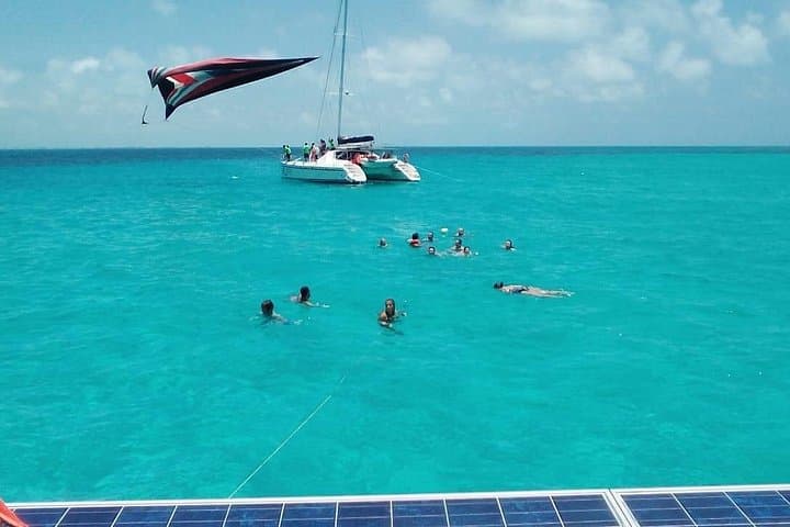 Seven-Hour Catamaran to Isla Mujeres: Open Bar, Snorkel & Beach Club photo 3