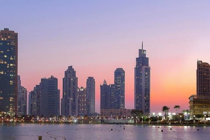 Dubai Night Tour and Burj Khalifa Dinner: Evening City Highlights with Tower Restaurant photo 2