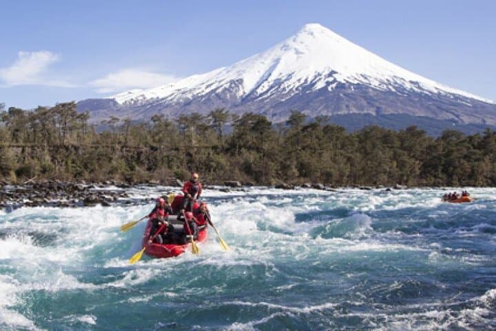 Petrohue River Rafting: Class III–IV Rapids Under the Osorno Volcano