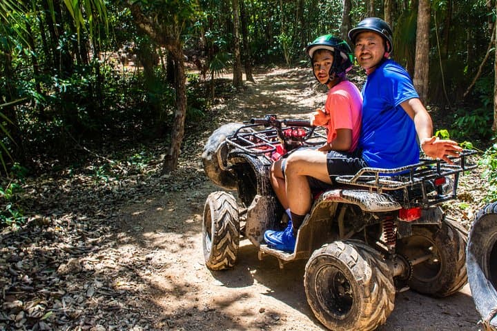 Mayan Jungle Combo: ATV, Zipline & Cenote Swim in Puerto Morelos photo 6