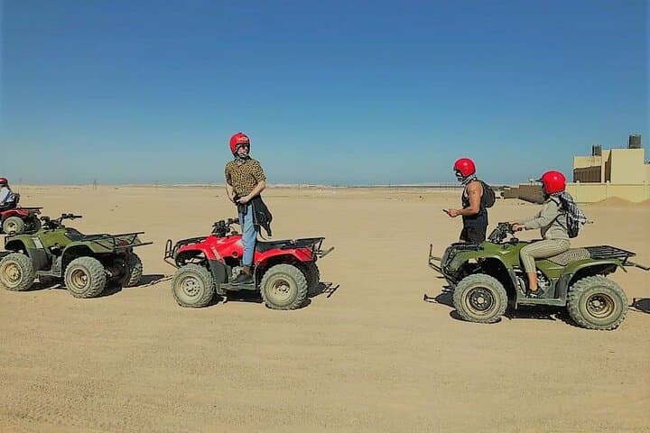 Hurghada Mega Desert Safari: Quad Bikes, 4x4 Jeep & Bedouin Sunset Experience