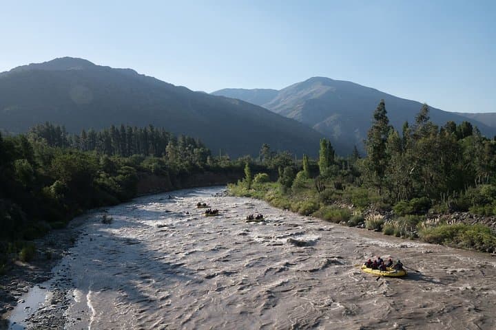 Rafting and Paragliding the Maipo River: Cajón del Maipo Whitewater Adventure photo 2