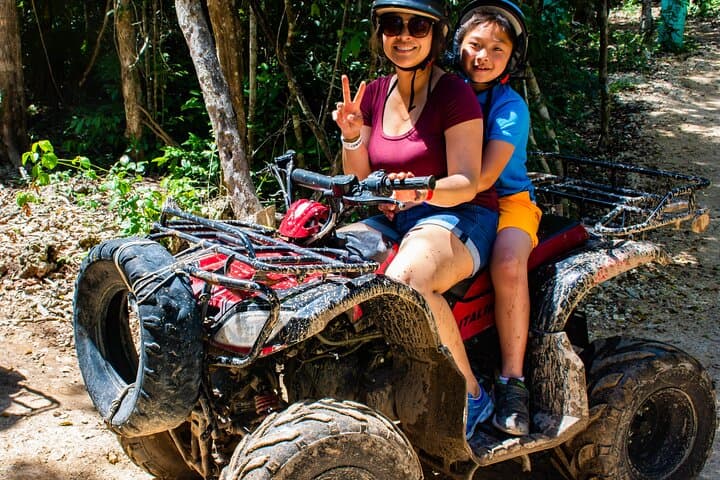 ATV, Zipline & Cenote: Half-Day Jungle Adventure from Cancun photo 5