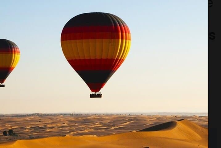 Sunrise Hot-Air Balloon Over Dubai Desert — Falcon Show, Breakfast & Transfer photo 2