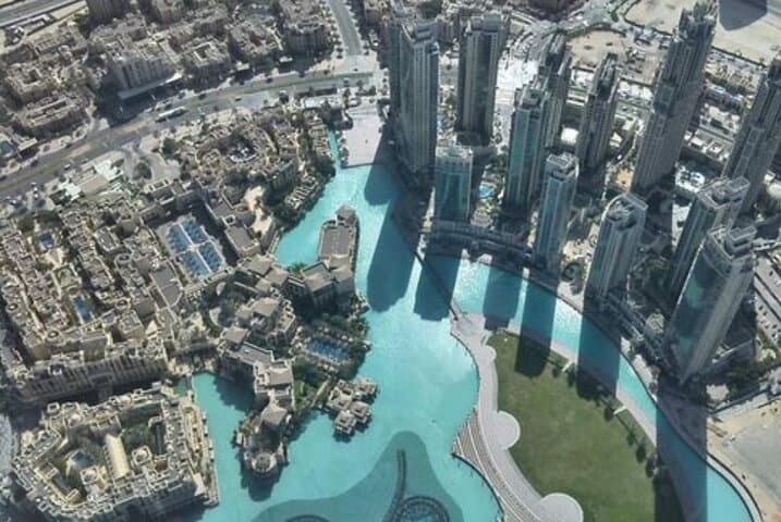 Sunset Views from Burj Khalifa Level 124 with Dinner at The Burj Club