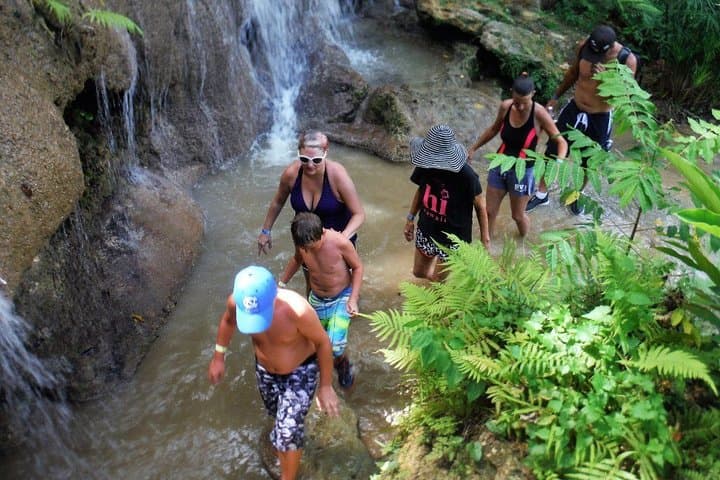 Konoko Falls & Cool Blue Hole Combo Tour — Ocho Rios Waterfall Adventure