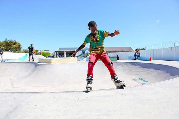 Skateboard and Rollerblade Session with a Youth Club Founder in Langa, Cape Town photo 1