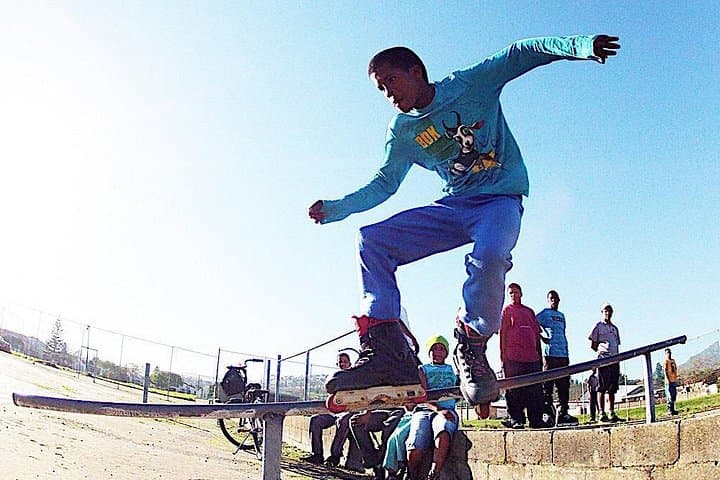 Skateboard and Rollerblade Session with a Youth Club Founder in Langa, Cape Town photo 4