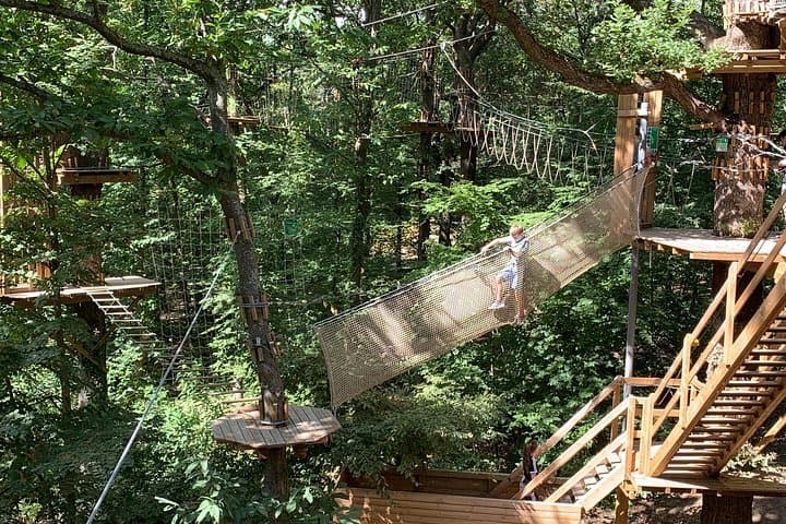 Tree-Top Adventure in Forest of Meudon — Accrobranche Courses Near Paris