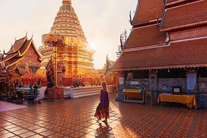 Doi Suthep & Bua Tong Sticky Waterfall: Chiang Mai Private Day Tour