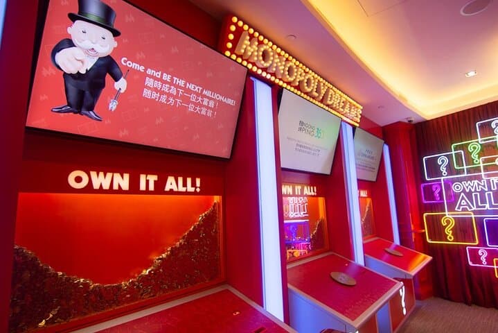 Monopoly Dreams Hong Kong: Interactive 4-D Exhibit at Victoria Peak