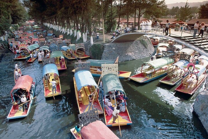 Private Xochimilco & Frida Kahlo Museum Tour — UNAM, Trajinera Ride & Coyoacán Day Trip