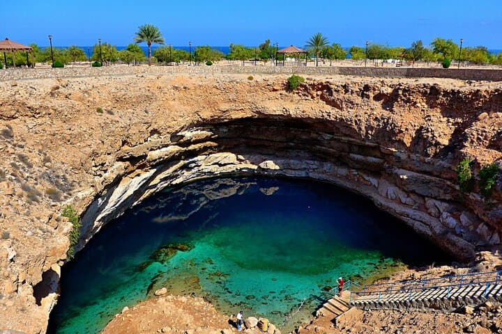 Swim Oman’s Wadis: A Day Trip from Muscat to Wadi Shab, Tiwi, and Bimmah Sinkhole photo 2