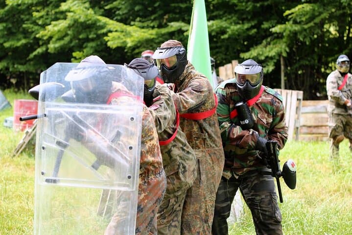 Wrocław Outdoor Paintball with Hotel Transfers — Field Games Near the Oder photo 5