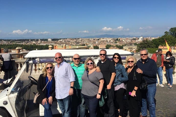 Private 3-Hour Rome Golf Cart Tour — Major Highlights & Accessible Sightseeing