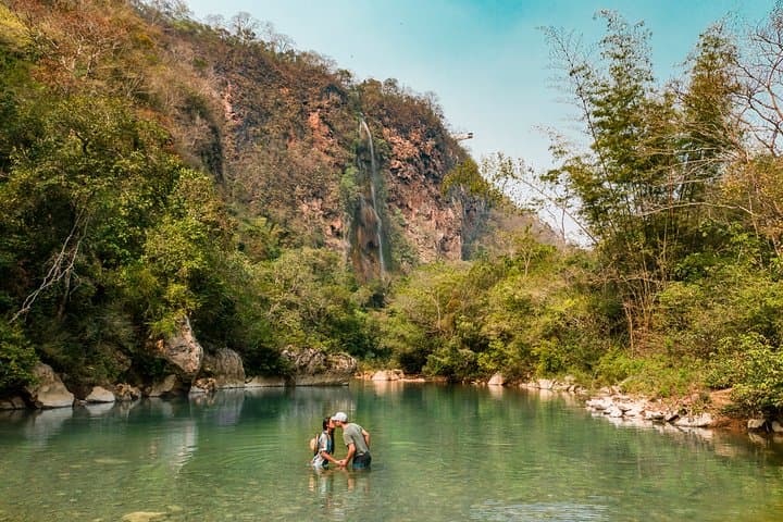 Boca da Onça Waterfall Hike: 156m Cascades & Natural Pools near Bonito